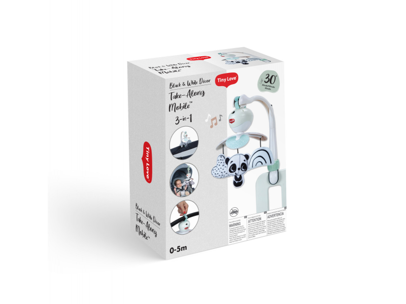 Hudební kolotoč na cesty Black & White