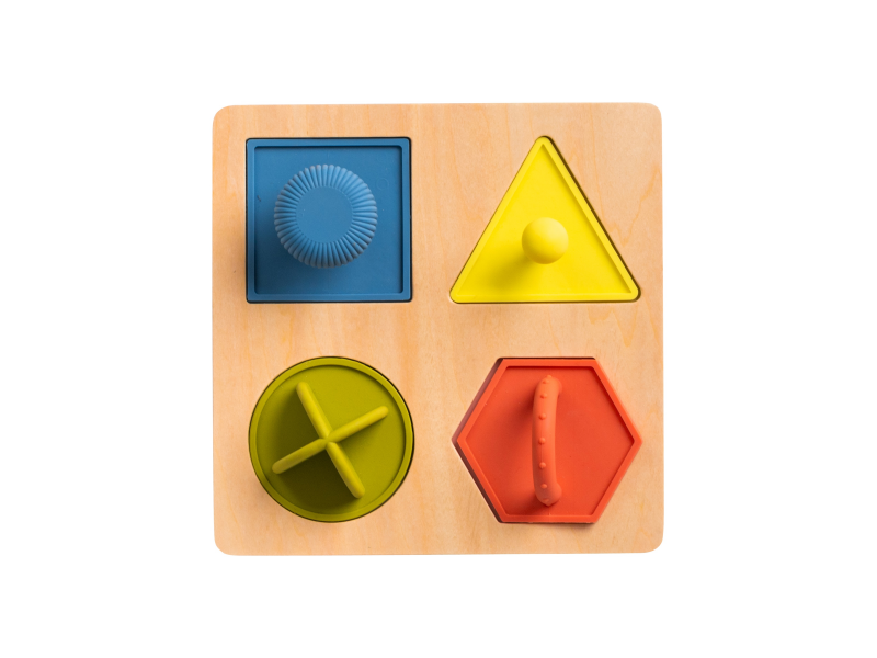 Puzzle vkládací tvary pro nejmenší
