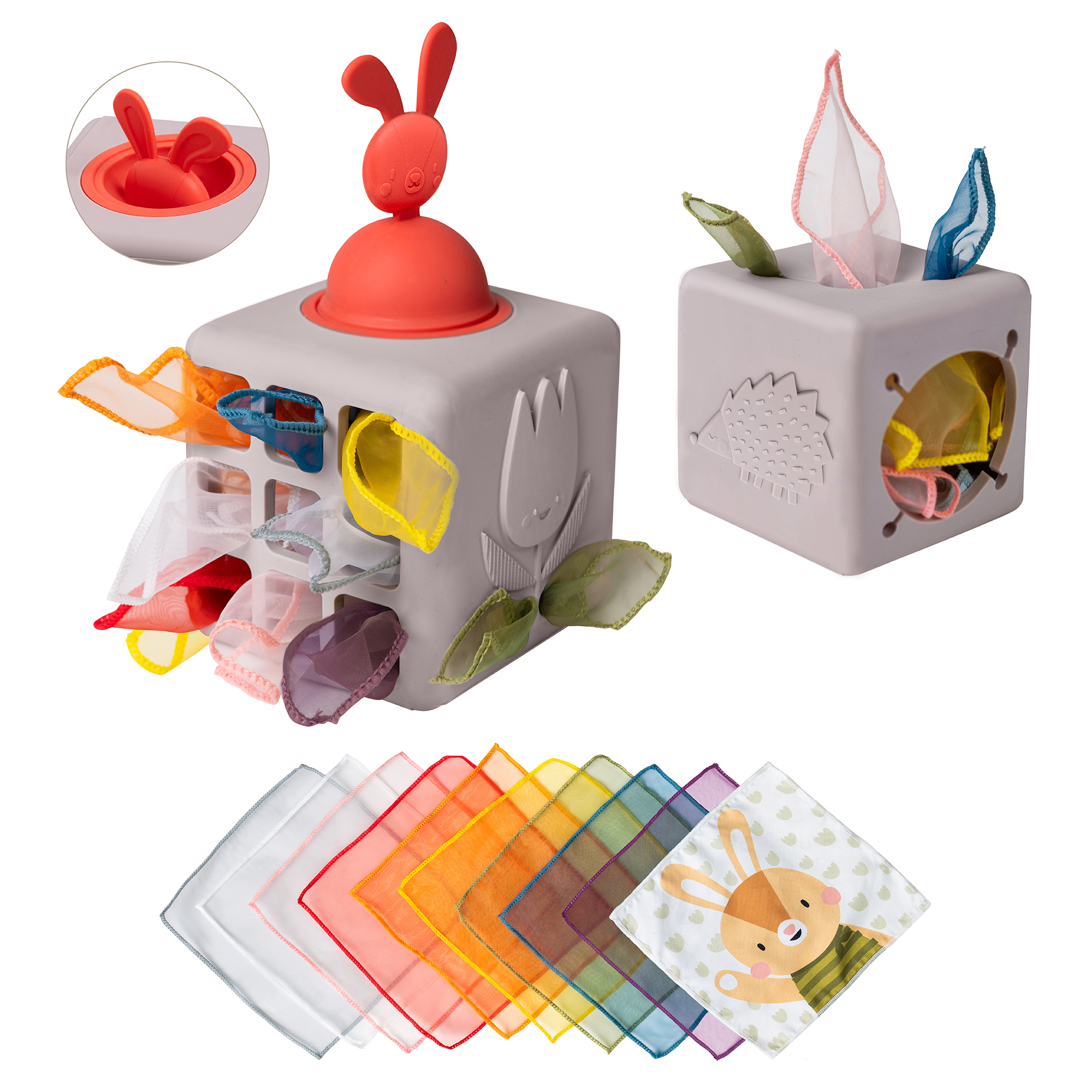 Box s šátky Bunny