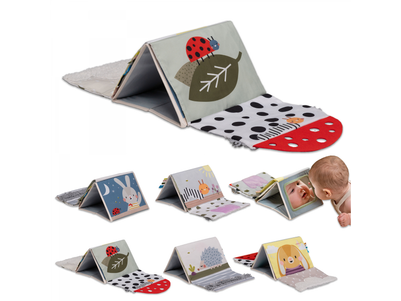 Knížka pro hru na bříšku Sensory Book