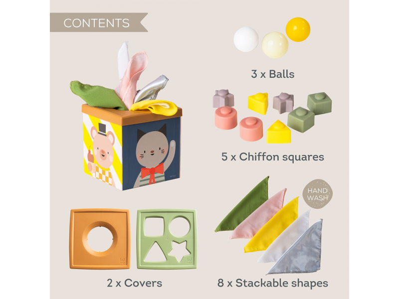 Box s aktivitami Play & Discover