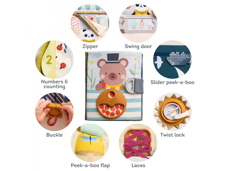 Knížka s aktivitami Fantasy Busy Book