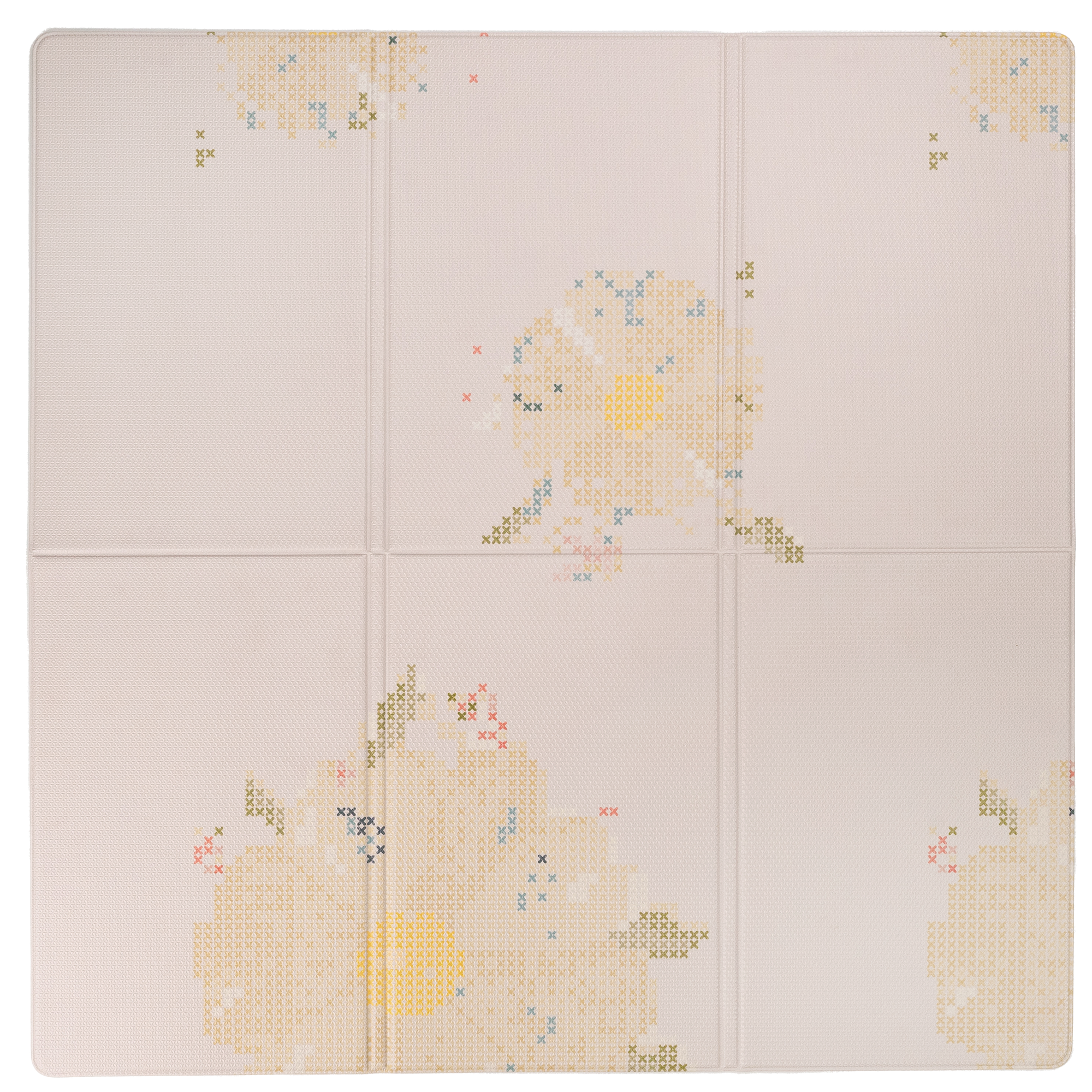 TAF TOYS Hrací deka pěnová Bloom