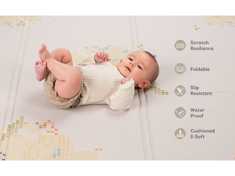 Hrací deka pěnová Bloom