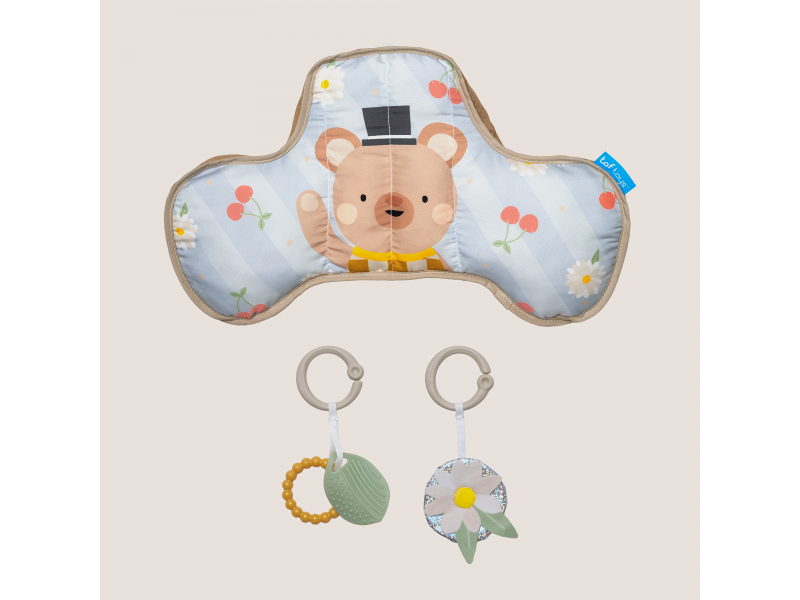 Polštářek pro hru na bříšku Medvěd