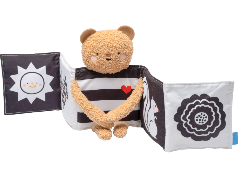 Medvídek plyšový s knížkou Snuggle Bear