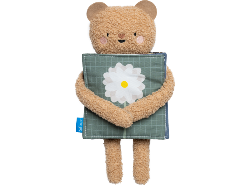 Medvídek plyšový s knížkou Snuggle Bear