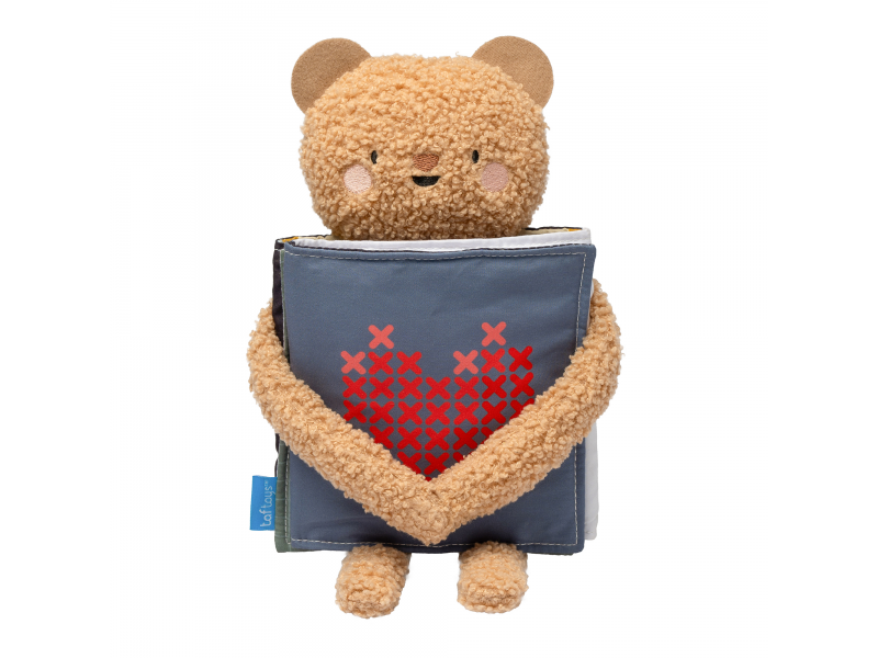 Medvídek plyšový s knížkou Snuggle Bear
