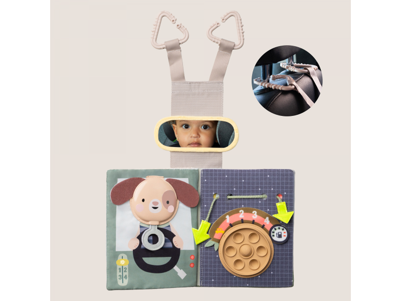 Knížka s aktivitami do auta Busy Book