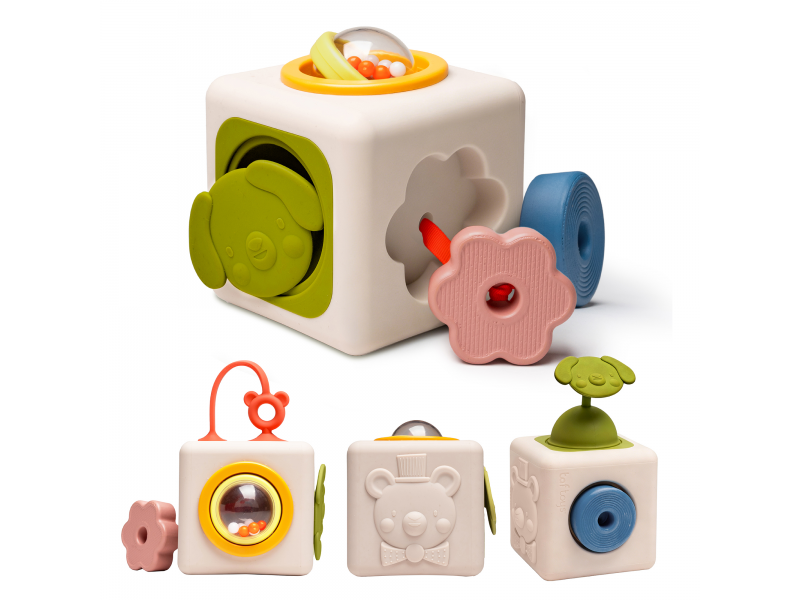 Kostka s aktivitami Peek & Play