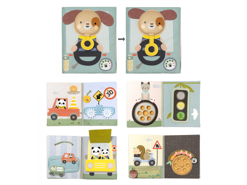 Knížka s aktivitami Tiny Traveler Busy Book