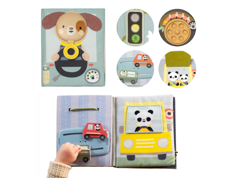 Knížka s aktivitami Tiny Traveler Busy Book