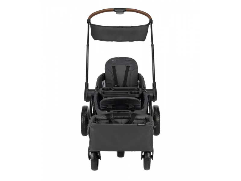 Kočárek pro dvě děti Helios Mineral Graphite