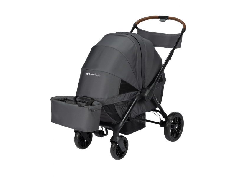 Kočárek pro dvě děti Helios Mineral Graphite