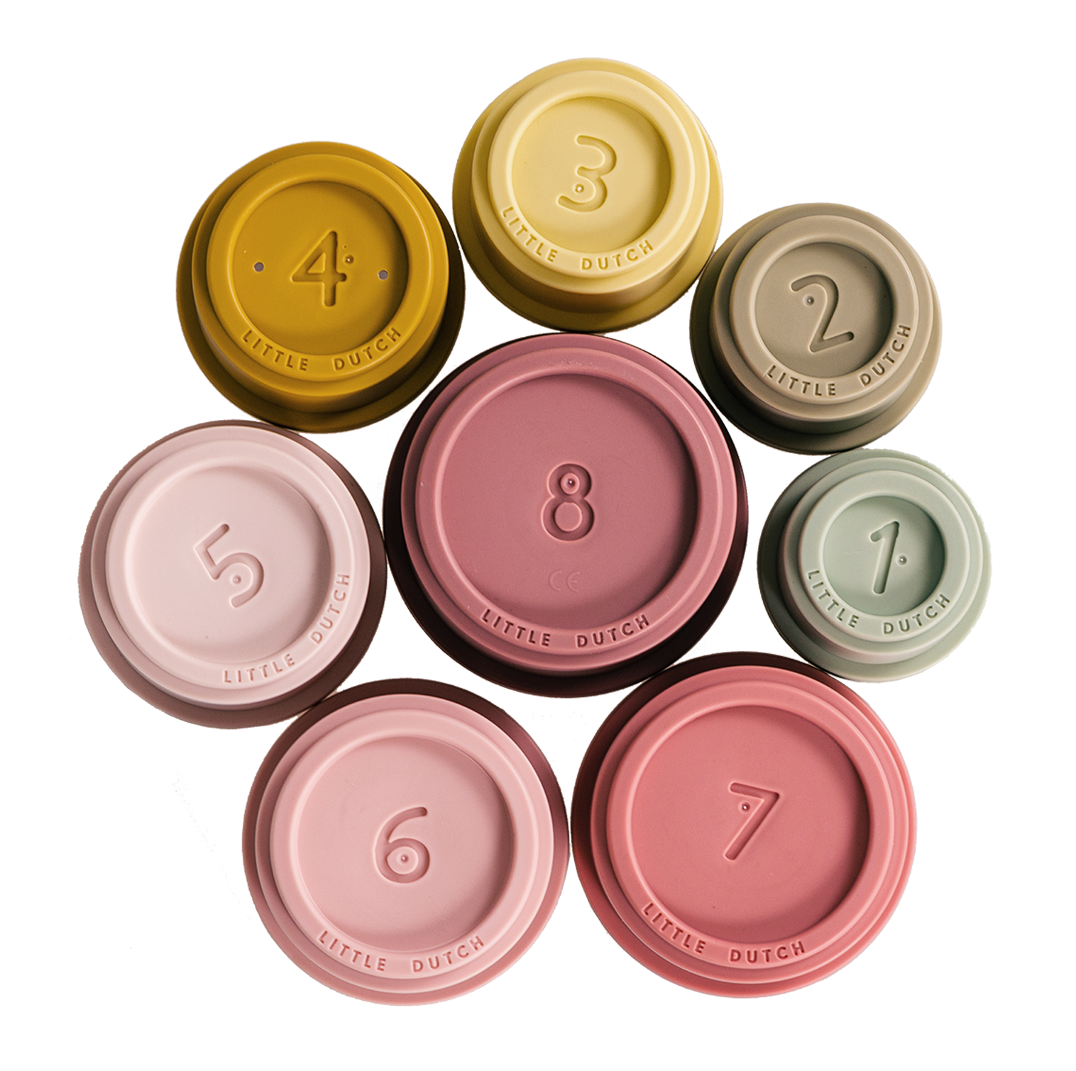 Stohovací kelímky Pink