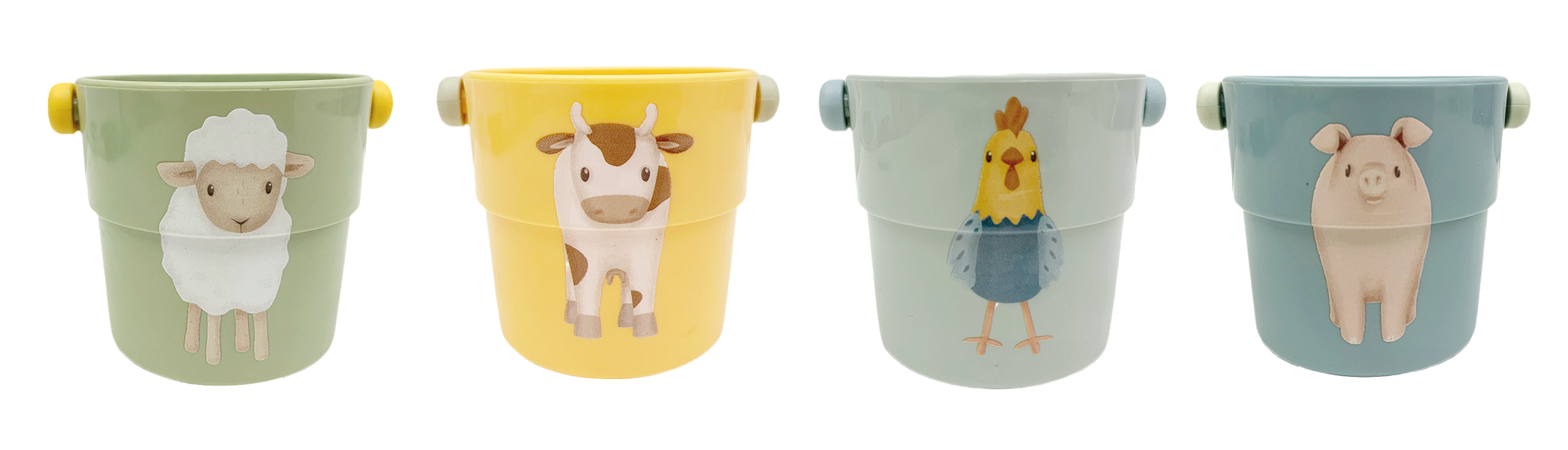 Kelímky do vody Farma