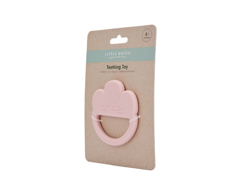 Kousátko silikonové květina