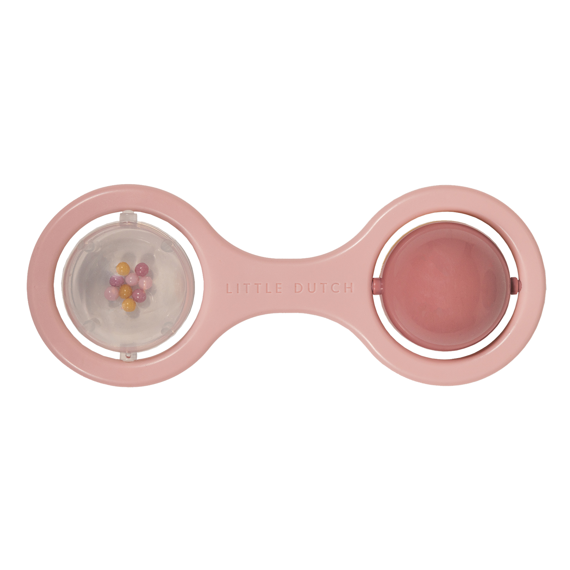 Chrastítko s kuličkami Pink