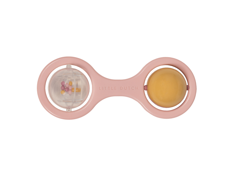 Chrastítko s kuličkami Pink