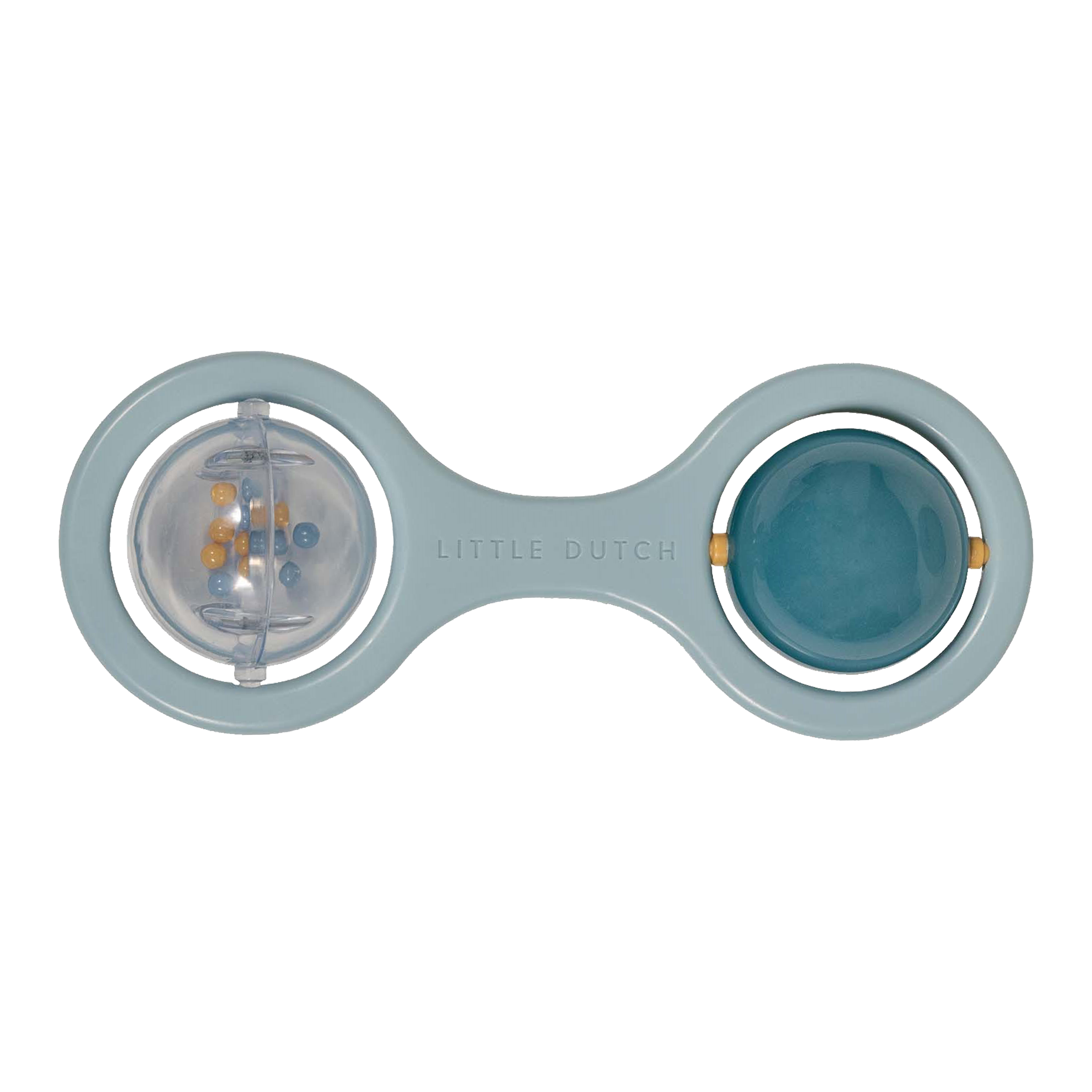 Chrastítko s kuličkami Blue