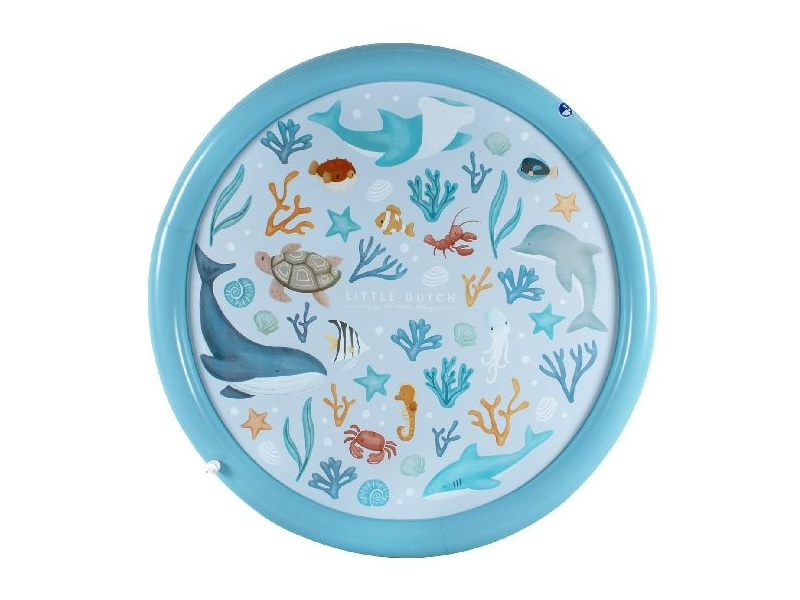 Stříkací hrací podložka Ocean Dreams Blue