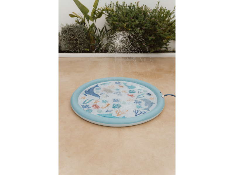 Stříkací hrací podložka Ocean Dreams Blue
