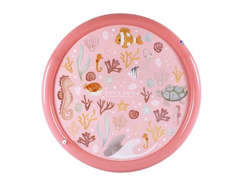 Stříkací hrací podložka Ocean Dreams Pink