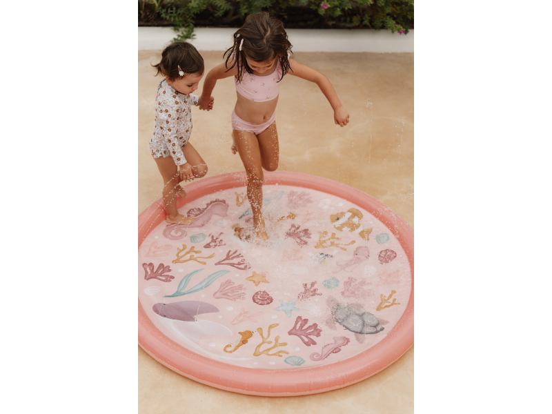 Stříkací hrací podložka Ocean Dreams Pink