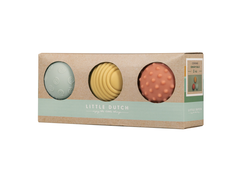 Senzorické míčky 3 ks Farma