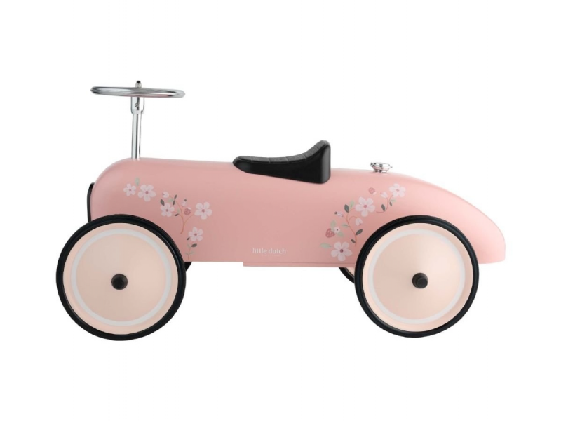 Odrážedlo retro auto Pink