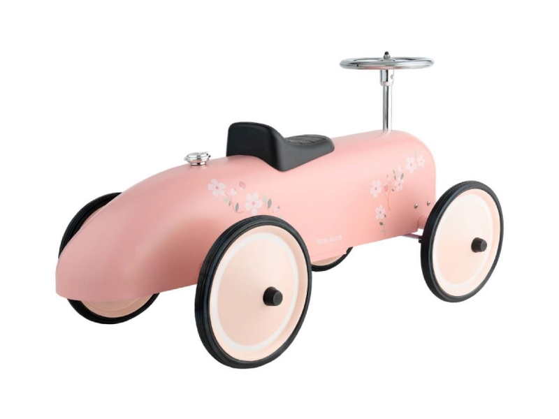 Odrážedlo retro auto Pink