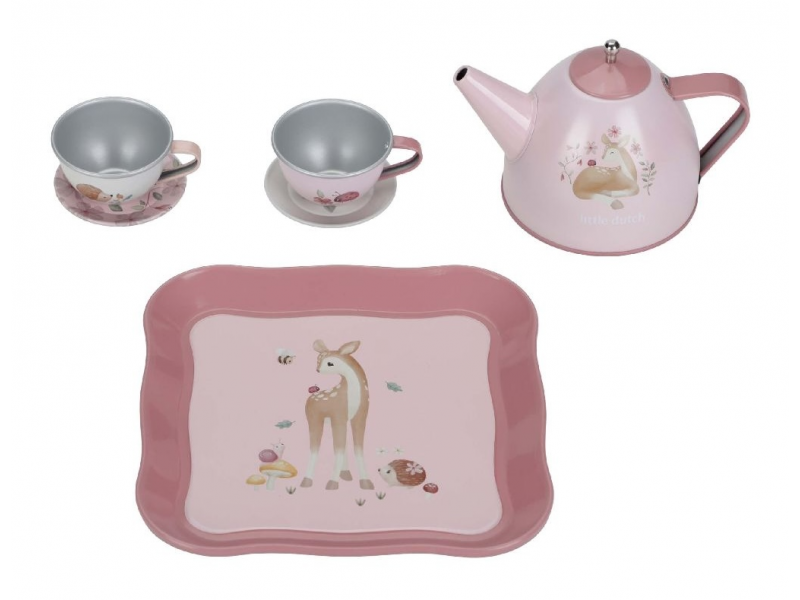 Čajový set v kufříku Fairy Garden
