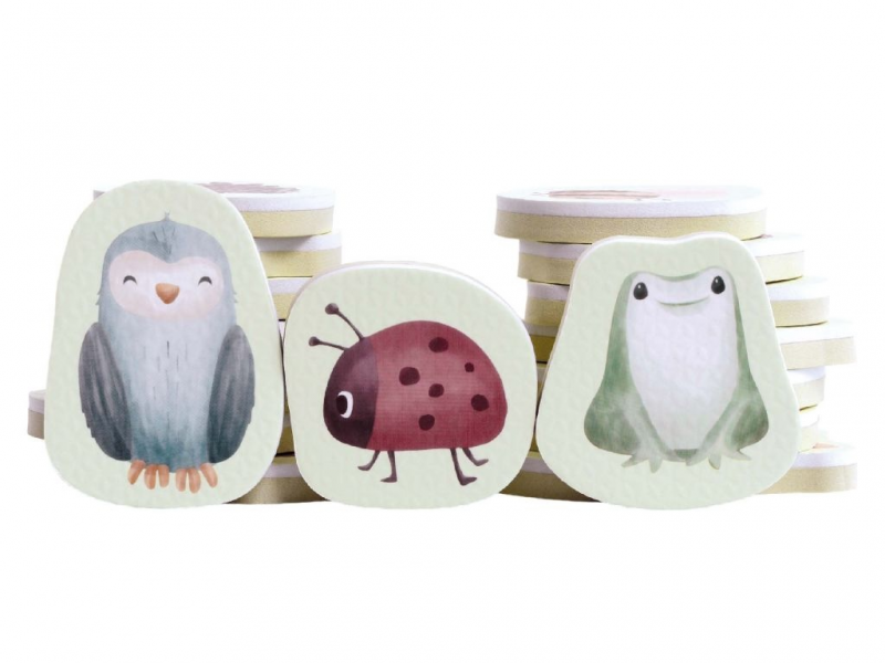 Pěnové samolepky Forest Friends