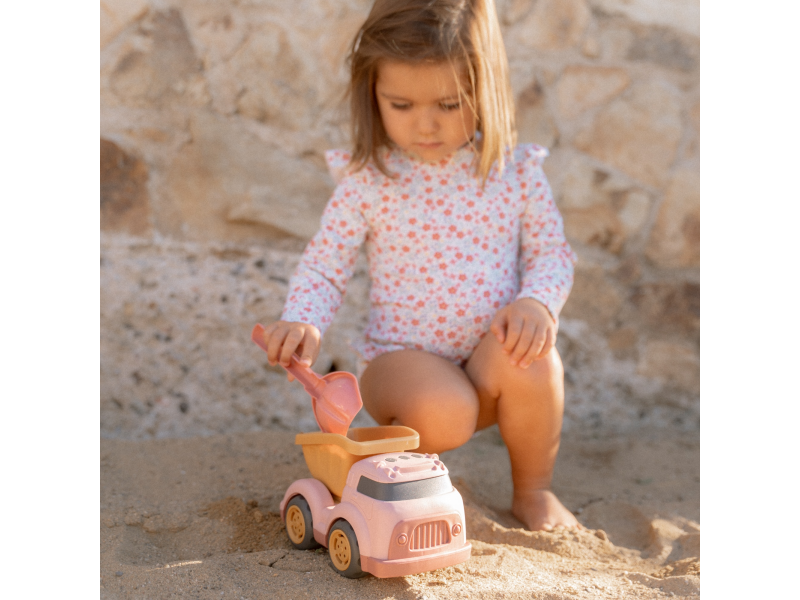 Náklaďák se sklápěčkou Pink