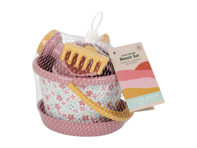 Sada na písek 5 ks Pink