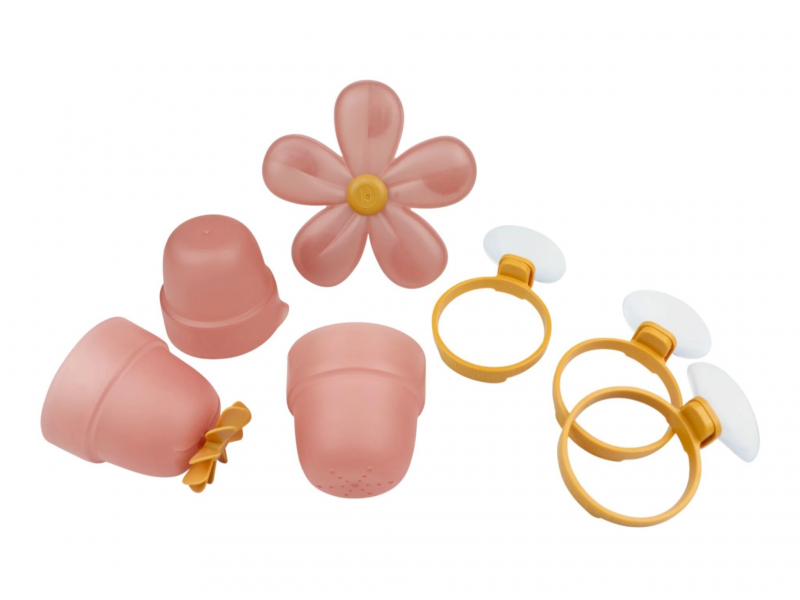 Sada kelímků do koupele Květina