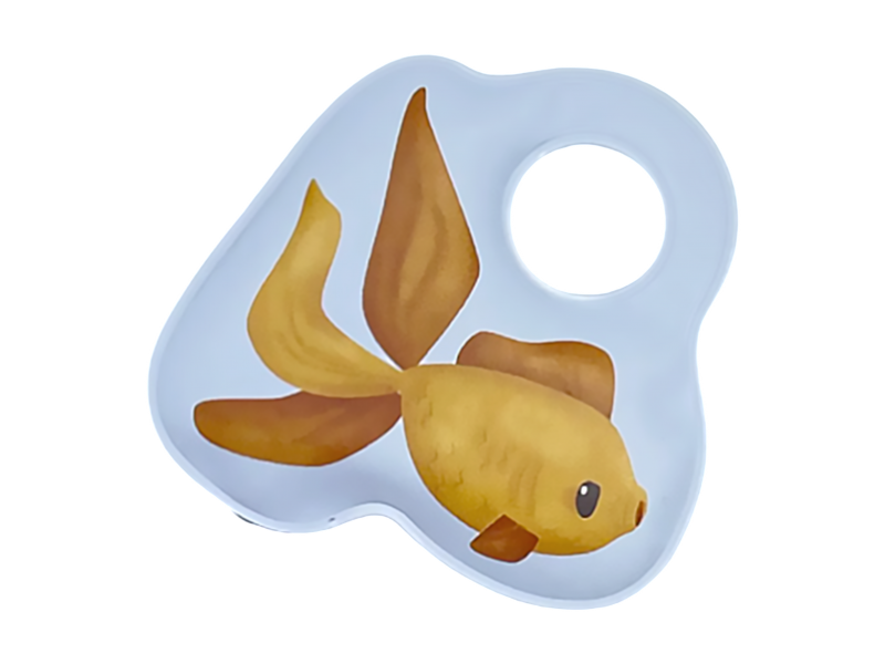 Rybářská sada do koupele růžová