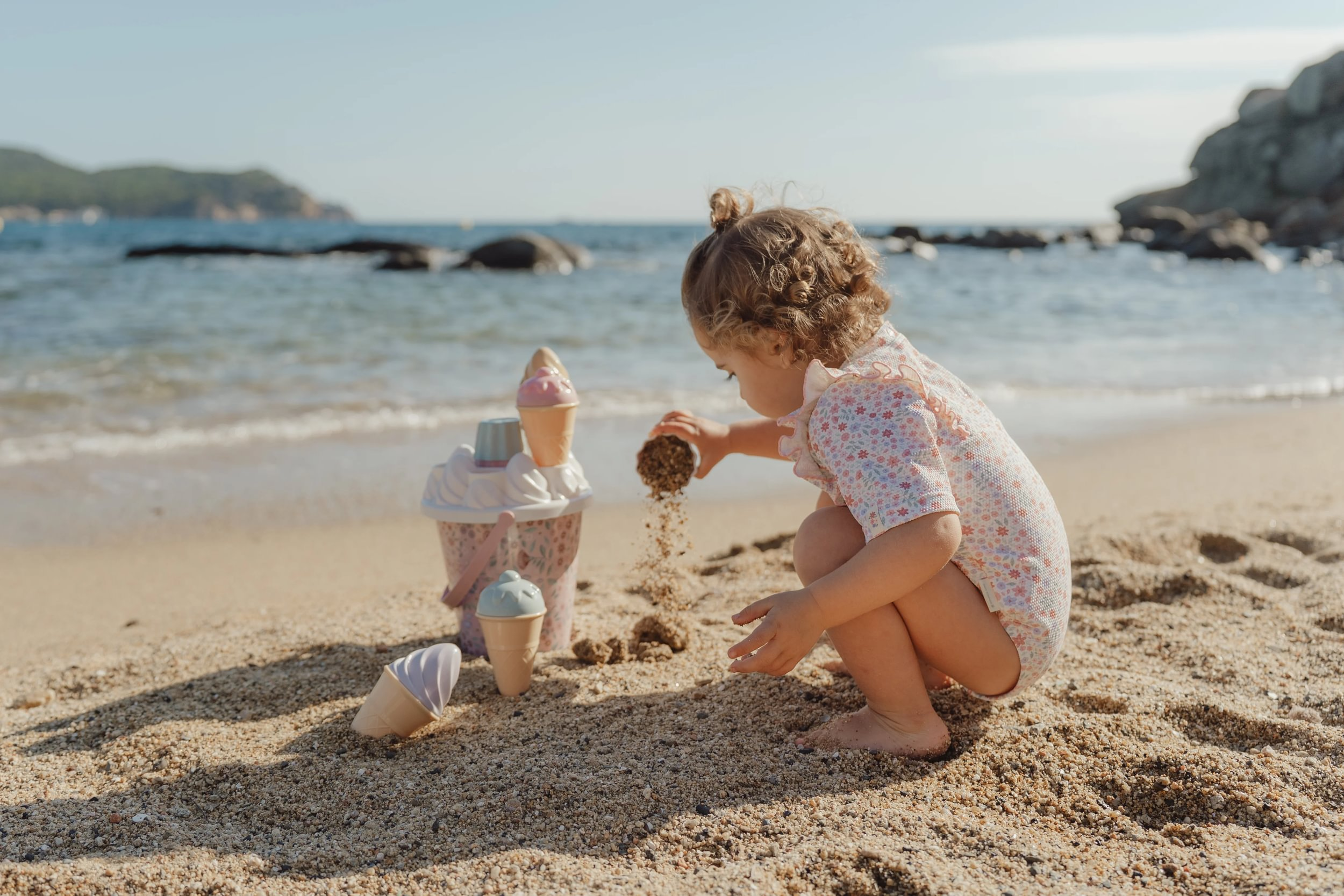 Sada na písek kyblík se zmrzlinou Dreamy Mermaid
