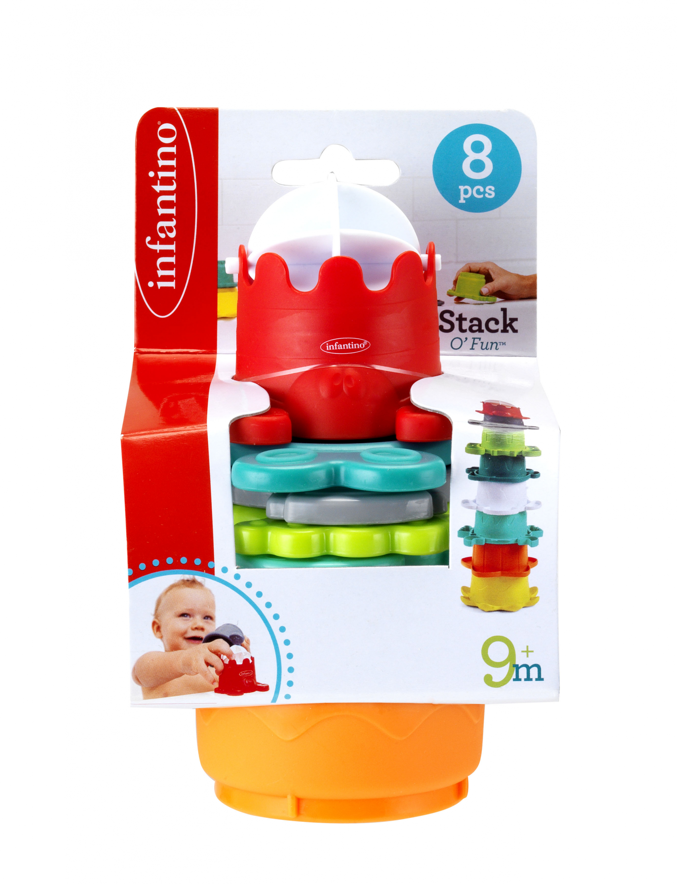 Stohovací kelímky do koupele s mlýnkem