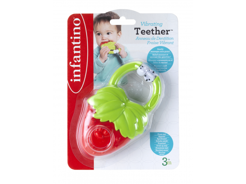 Vibrující kousátko Jahoda