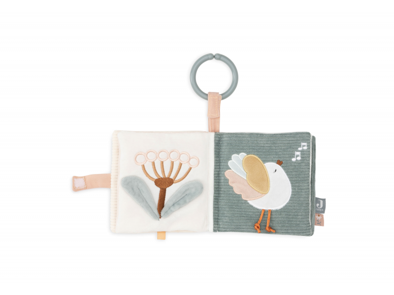 Textilní knížka s aktivitami Lovely Birds