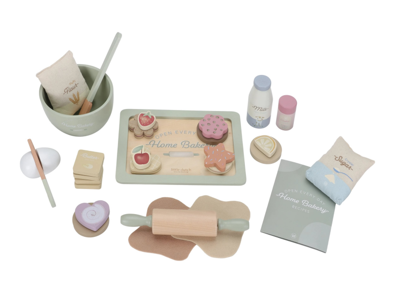 Sada na pečení dřevěná