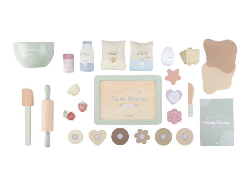 Sada na pečení dřevěná