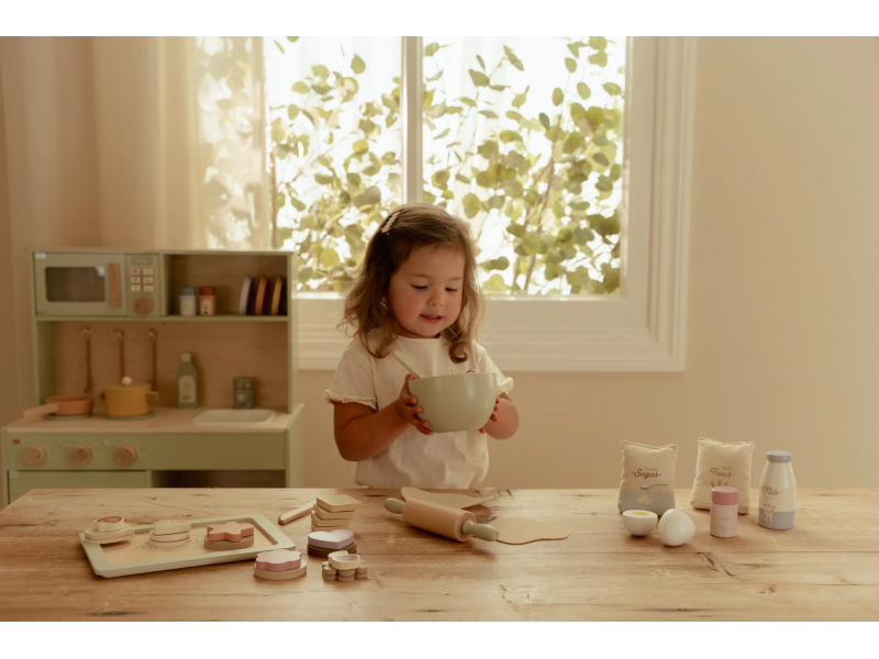 Sada na pečení dřevěná