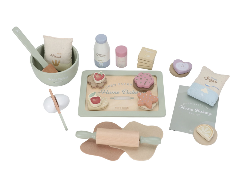 Sada na pečení dřevěná