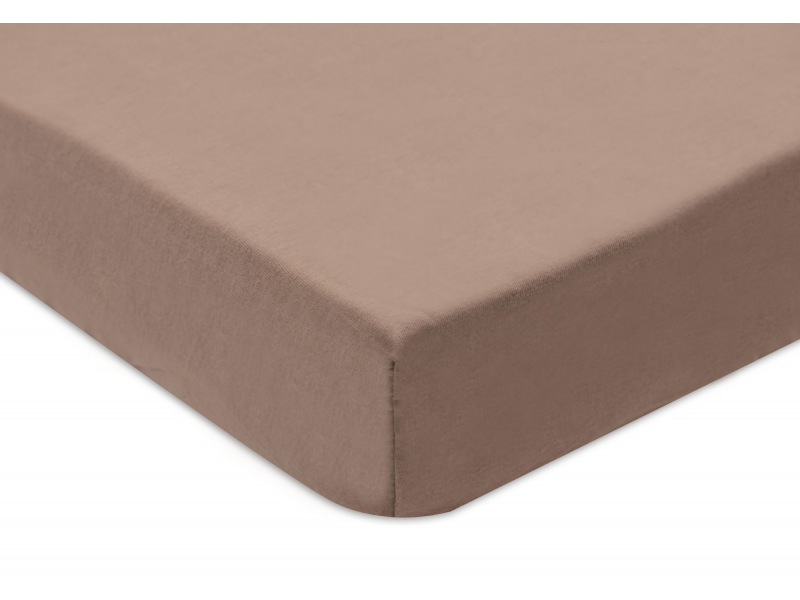 Prostěradlo napínací 40/50 x 80/90 cm 2 ks Milky Coffee/Ivory