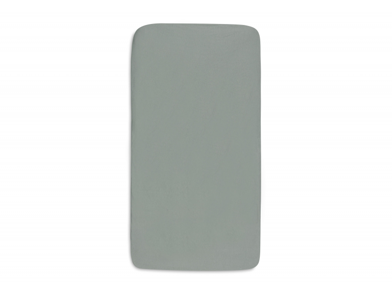 Prostěradlo napínací 40/50 x 80/90 cm 2 ks Sea Green/Ivory