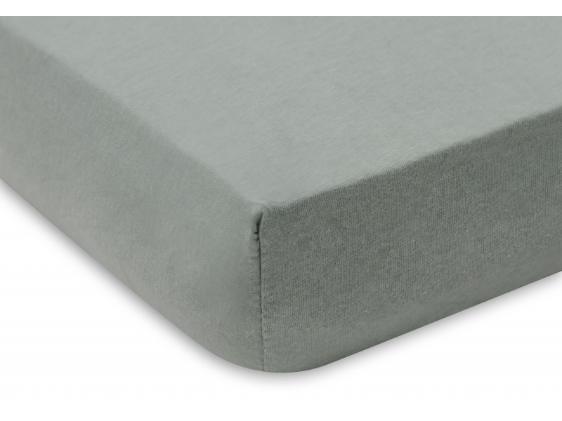 Prostěradlo napínací 40/50 x 80/90 cm 2 ks Sea Green/Ivory