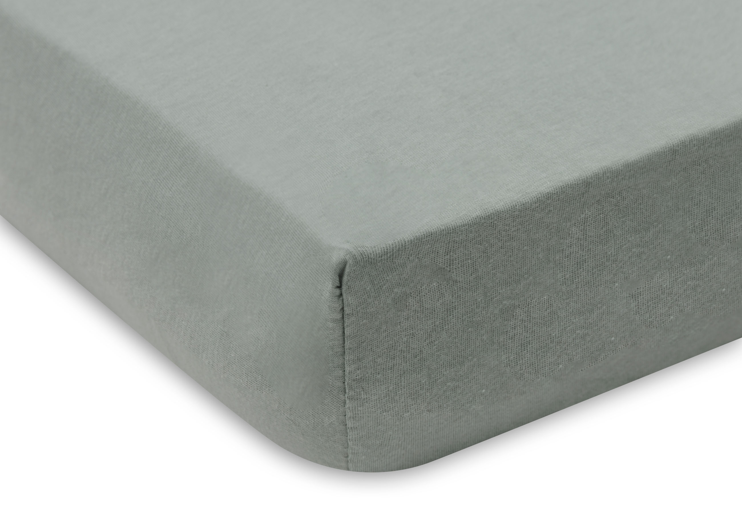 Prostěradlo napínací 40/50 x 80/90 cm 2 ks Sea Green/Ivory