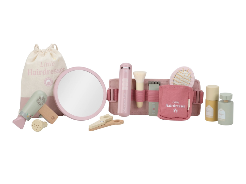 Kadeřnická sada dřevěná